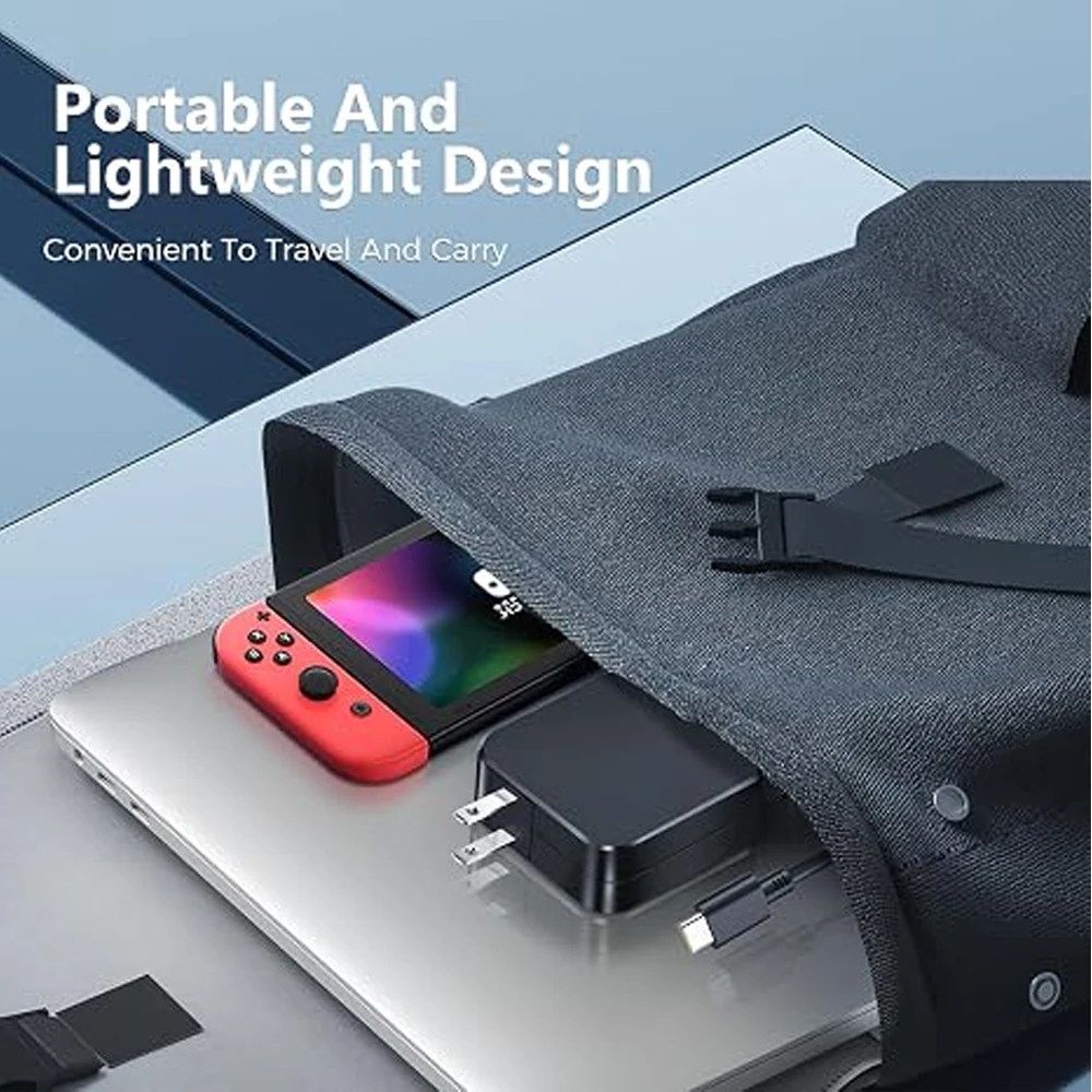 45W USB Type‑C AC Power Adapter Supply Fast Charger for PS Portal Console, Compatible with NS Switch / Steam Deck Accessories