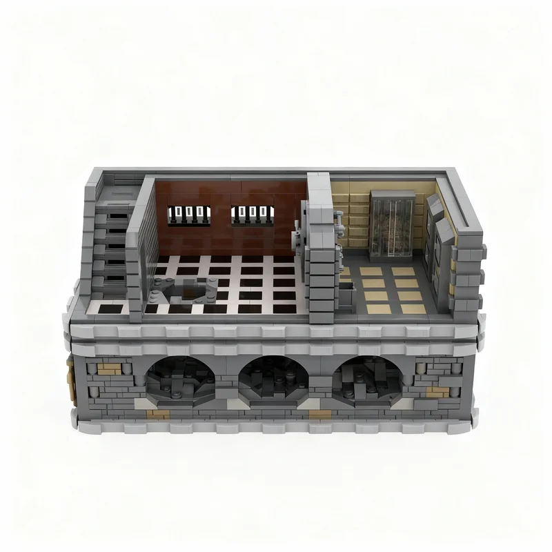 1962pcs MOC Bank Robbery Two Meters It Model Toy Building Blocks Construction Christmas Gift DIY Birthday Assemble Creative