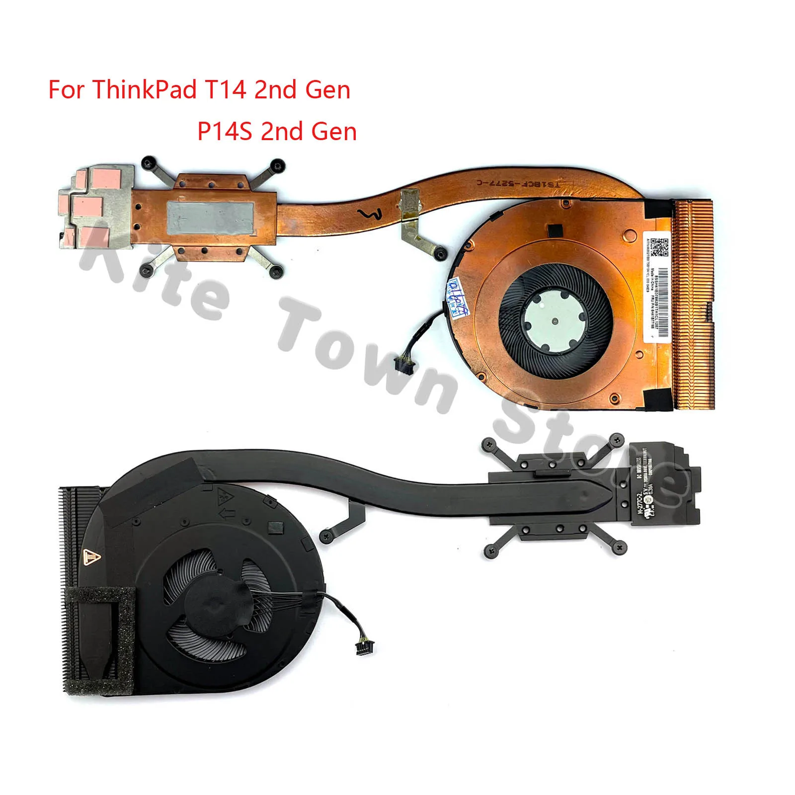 New CPU Cooling Fan Heatsink for Lenovo ThinkPad T14 2nd Gen P14S 2nd Gen UMA Version 5H41B77165, 5H41B77164 (Not Fir for T14s)