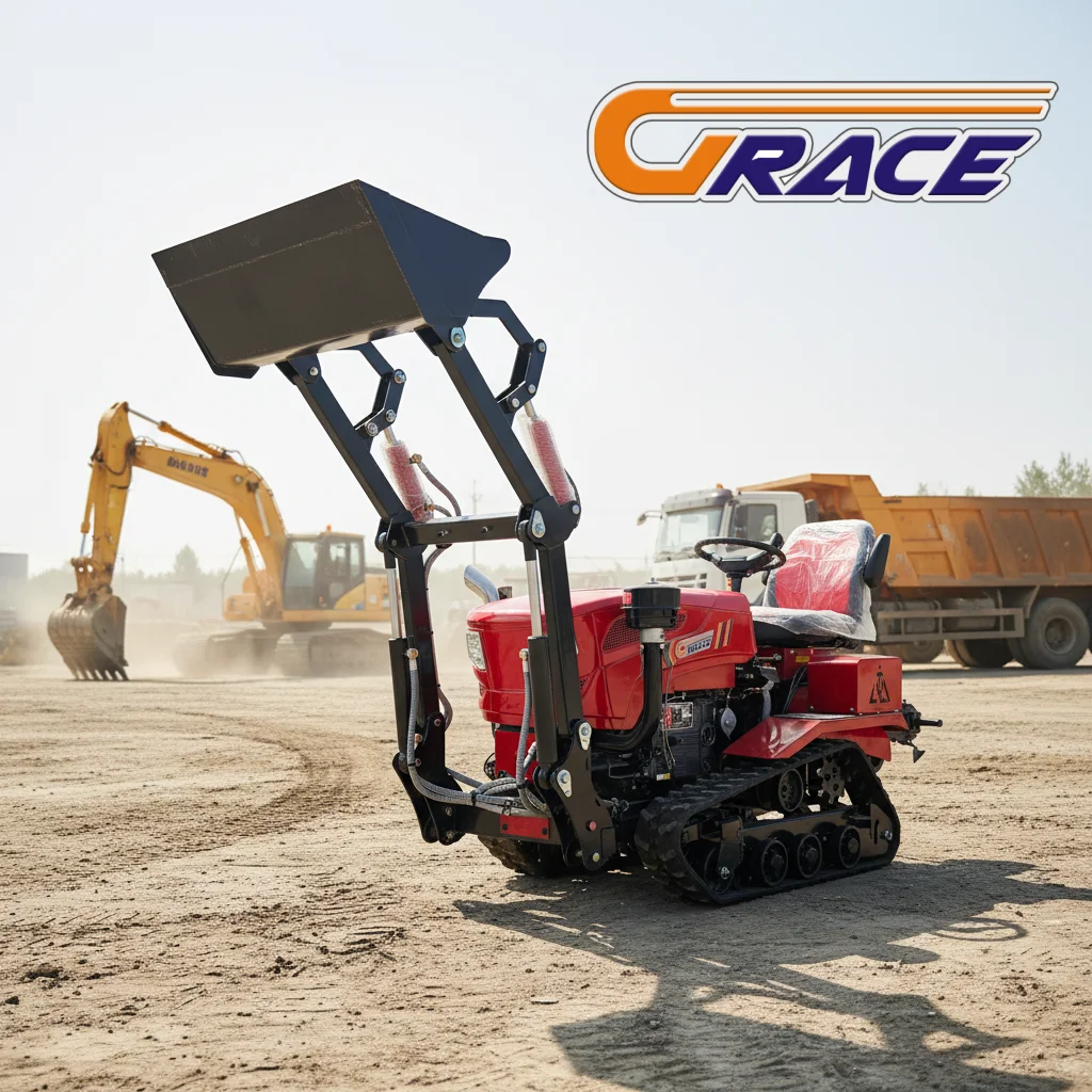 Customized Mini Crawler Tractor 25HP EPA Approved Waterproof Garden Tractor Fast Shipping Supply