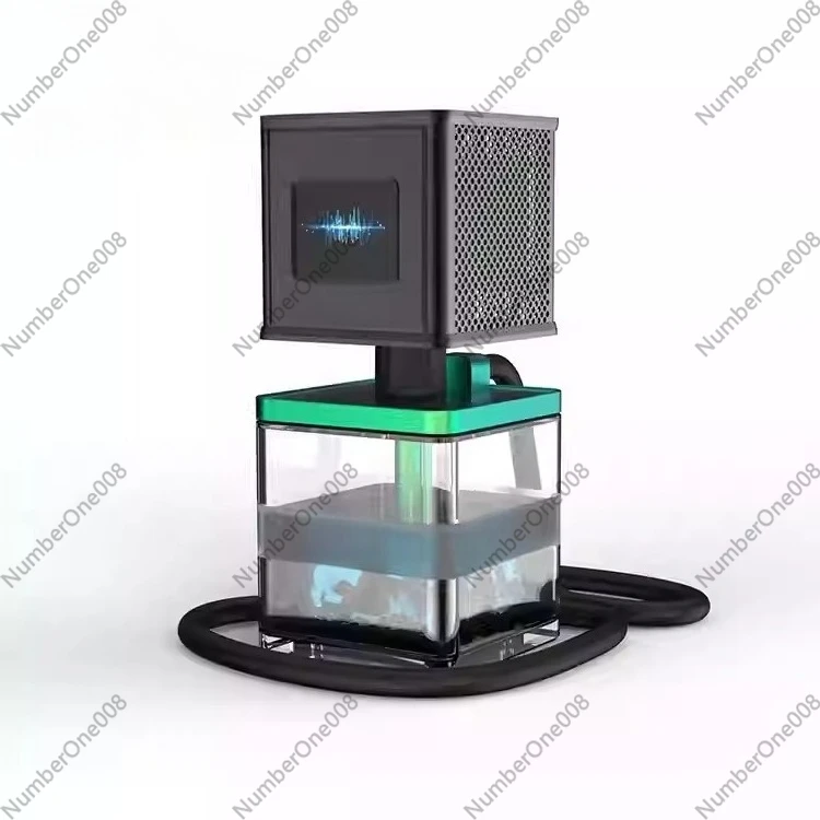 Intelligent Electronic Heating Pot for Water Pipe, Acrylic Water Pipe Holder with Temperature Control Rapid Heating