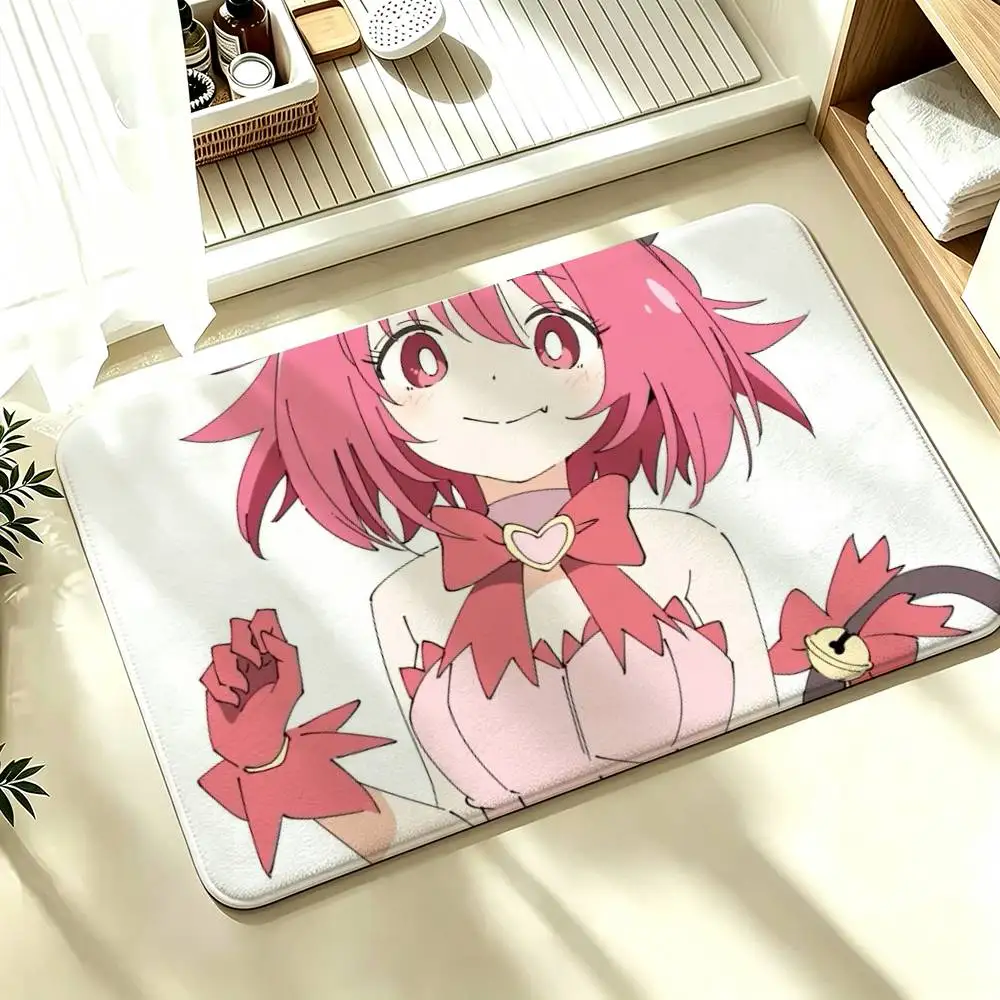Magical girl Tokyo M-Mew M-Mew Shower Room Absorbent Small Floor Mat Soft Comfortable Decorative Foot Mat