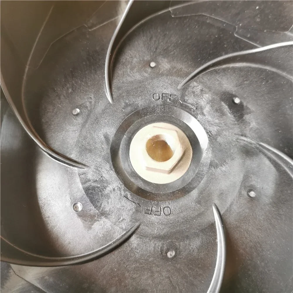 Plastic Impeller Leaf Blower Fan For Leaf Cleanup PAB8-GF30 PA66-GF30 Plastic Material Optimized Airflow Precision Fit