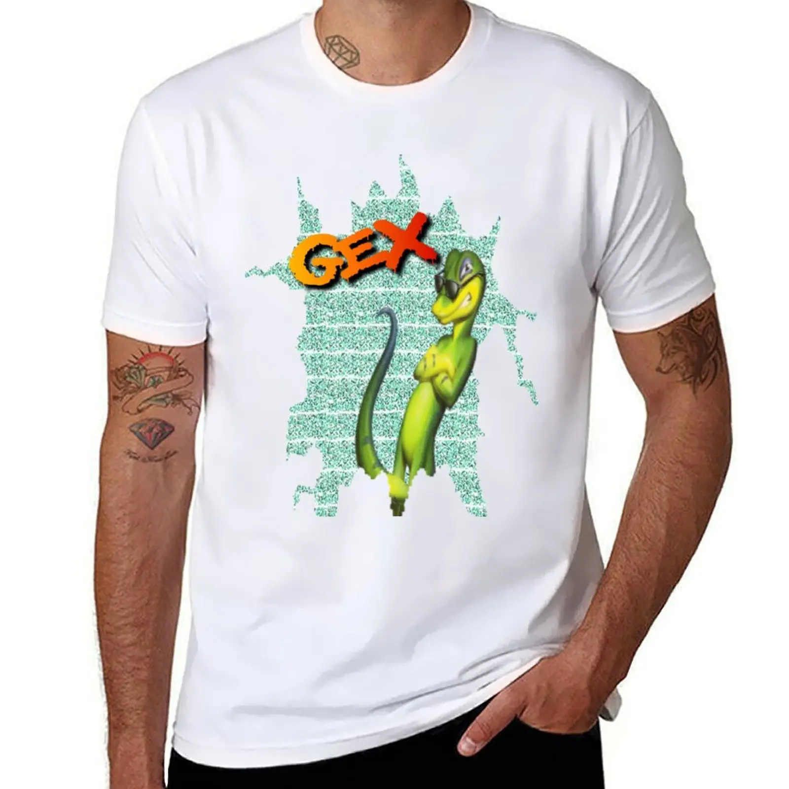 Gex - TV Static T-Shirt g man t shirts for men t shirts for man cotton funny T-Shirt