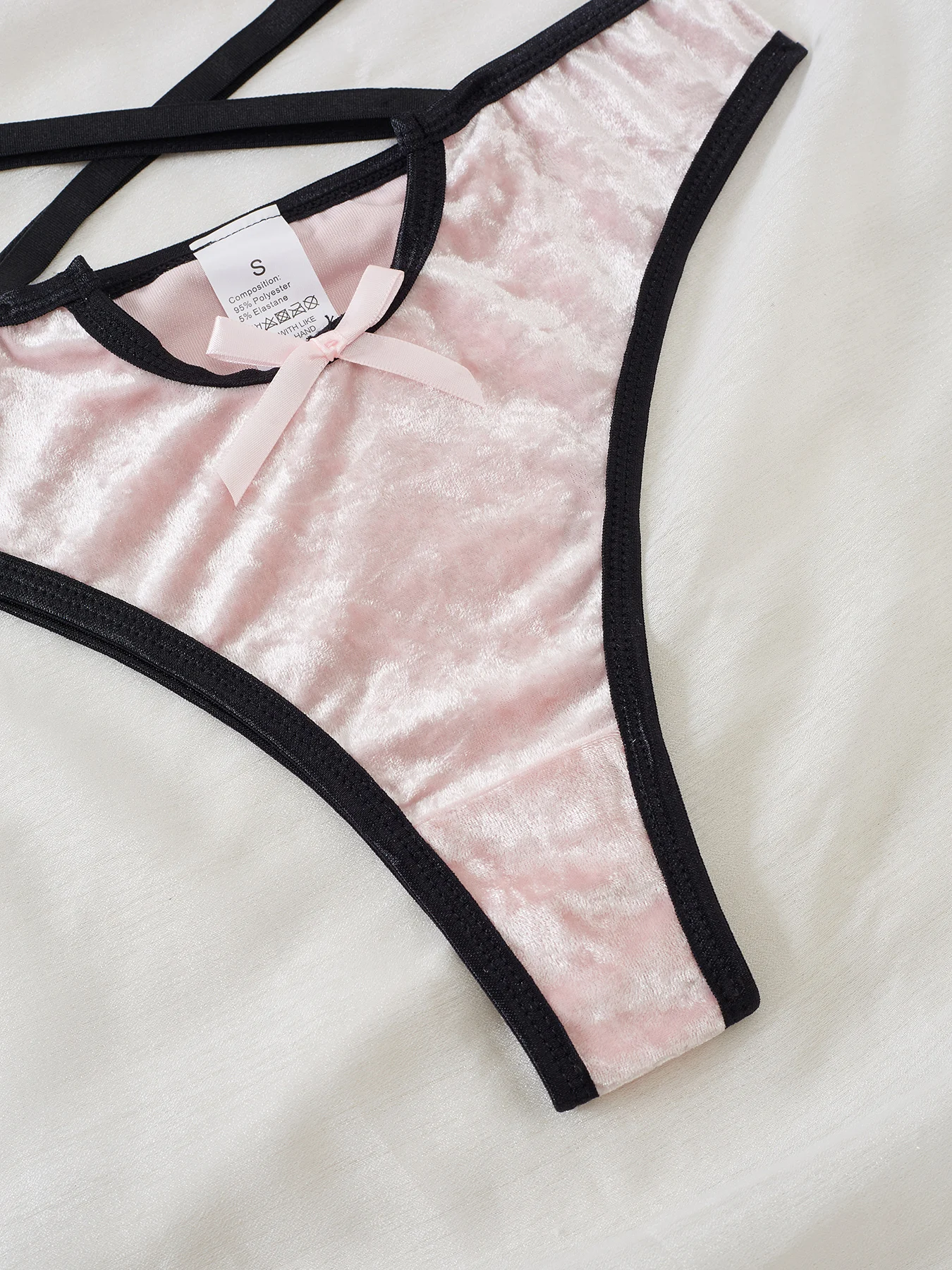 Сексуальный комплект с бюстгальтером из 2 предметов, женский купальник, розовое нижнее белье, стринги, летние каникулы, пляжная одежда с открытой спиной, Y2K, однотонный купальник Biquinis, костюм