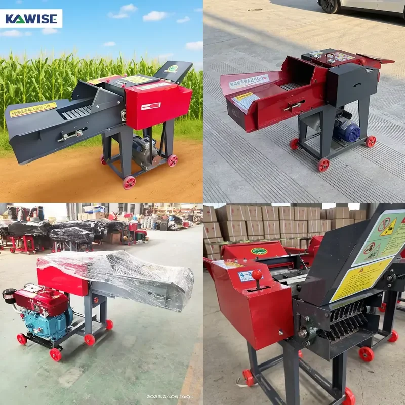 2026 CE Chaff Cutter Forage Chopper for Grass Maize Stalk Rice Straw Wheat Straw Silage on Dairy Farm