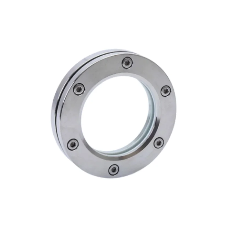 304 Stainless Steel Sight Glass Flange Glass Window Slight Cup Sanitary Pipe Observation Port DN100