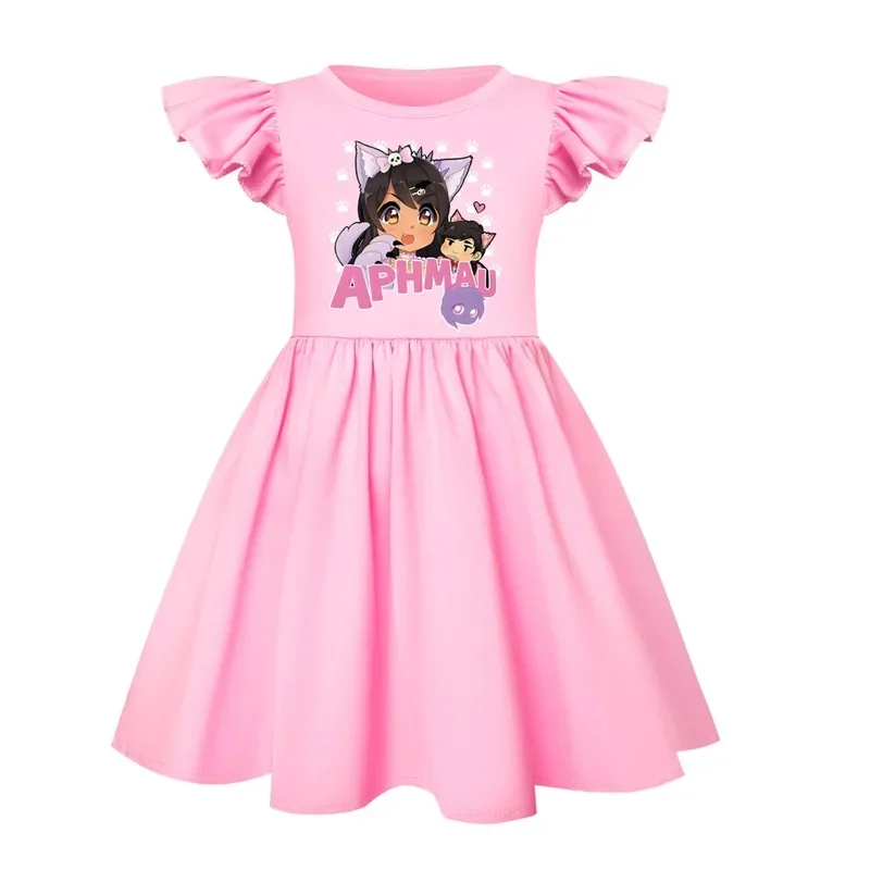 ren Fly Sleeve Casual Dress    APHMAU  Cosplay  Princess Dresses   Fashionable trend dress Birthday Vestidos Gift view 5