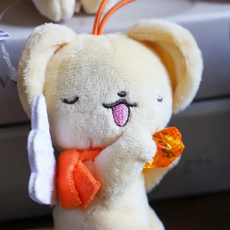 Simpatico cartone animato Kero/SUPI bambola di peluche Kinomoto Sakura compagno bambola decorazione camera da letto portachiavi zaino ciondolo regalo di festa