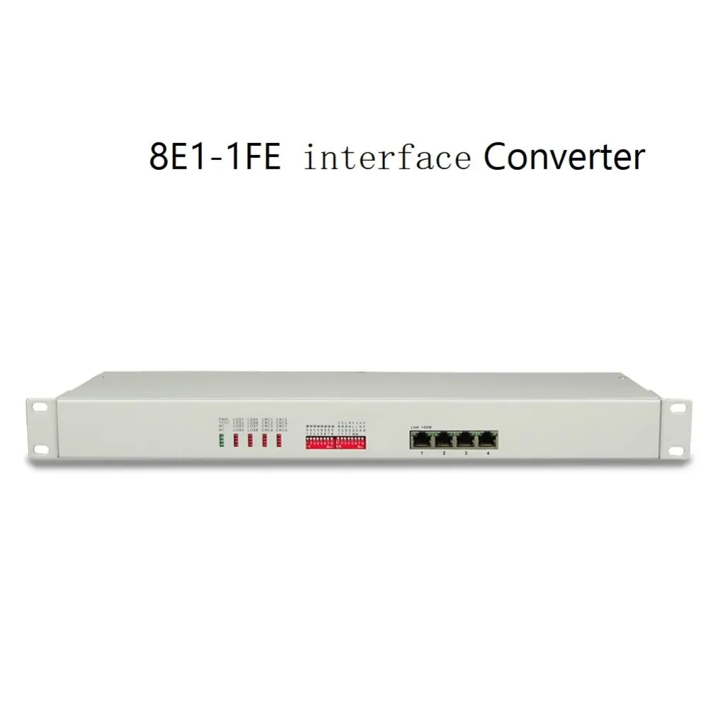 2 Ch E1 over Ethernet (IP) network DeskTop Type G.703 over IP TDM over Ip Converter