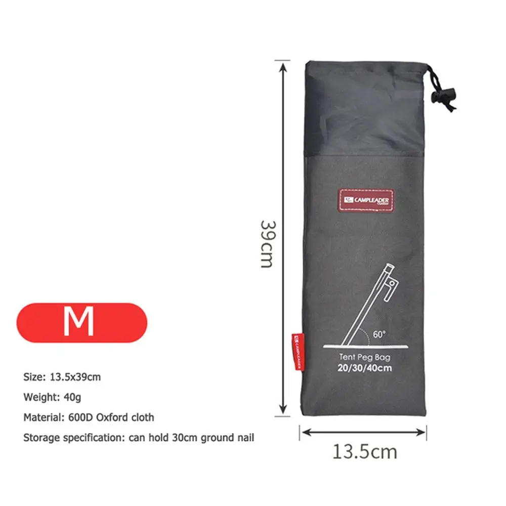 เชือกลมกระเป๋าเก็บ GROUND PEG BAG ค้อนเต็นท์หมุดกระเป๋าเต็นท์หมุดกระเป๋าเก็บหมุดเล็บกระเป๋าเก็บเครื่องมือเก็บกระเป๋า