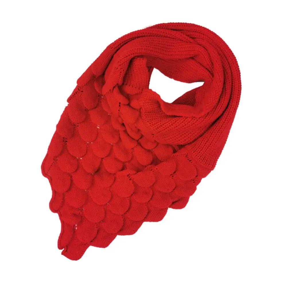 Новый осенне-зимний теплый шарф однотонные ветрозащитные вязаные шарфы защита шеи Защита от холода шаль