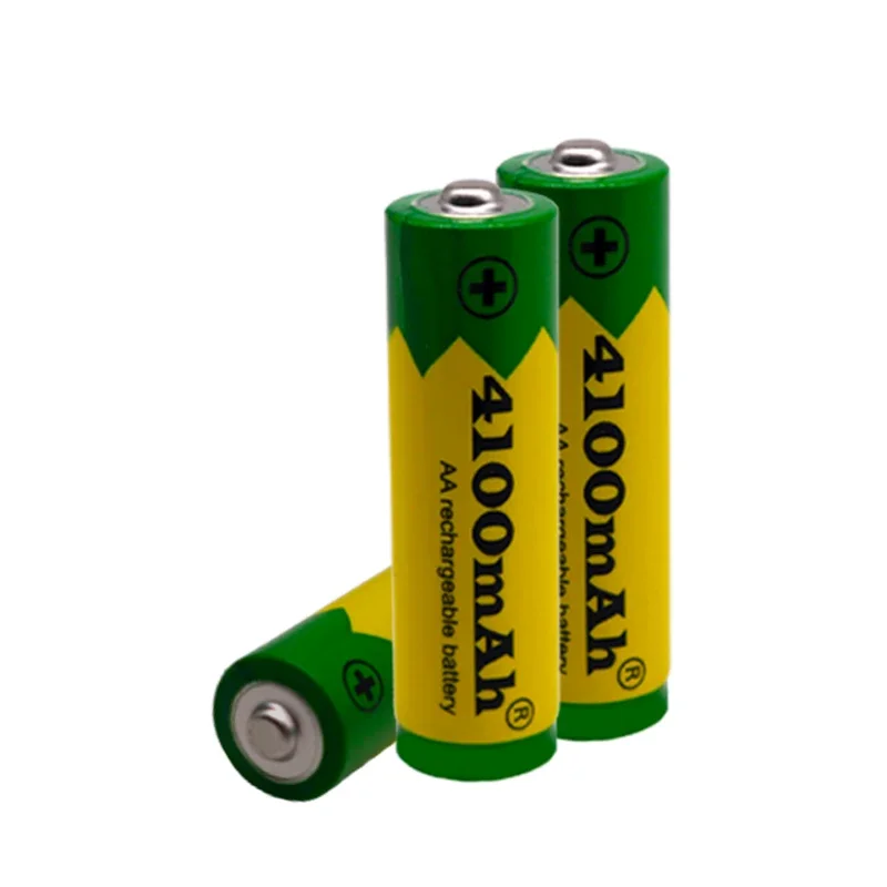 New AA 1.5V 2800/4100mAh Rechargeable Battery for LED Lights Toys Radios Calculator Clock High Quality Remote Controls Battery