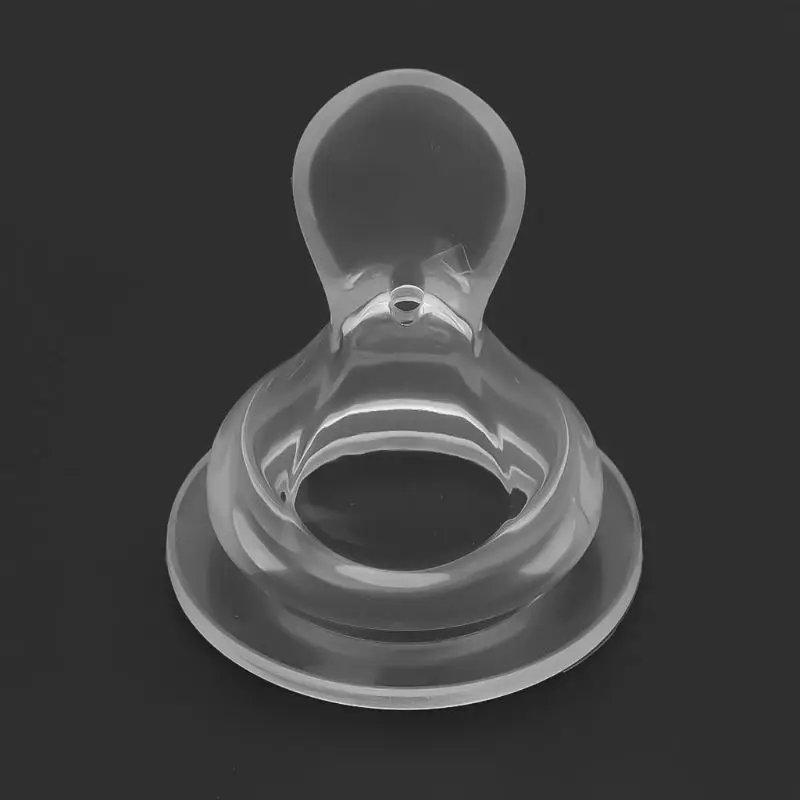 Added Cereal Baby Bottle Feeding Nipple Replacement Breast-Like Nipple 6+ Months Silicone Baby Bottle Nipple