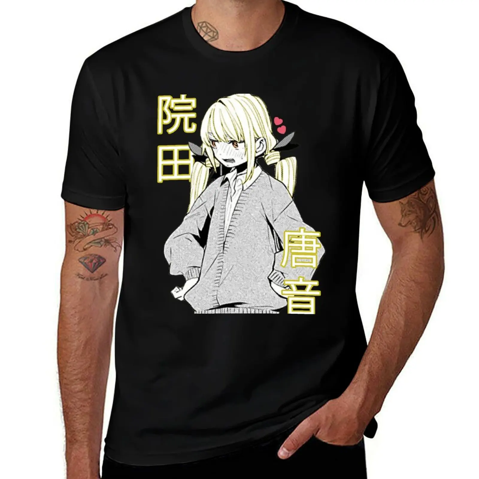 100 صديقة تحبك حقًا - إندا كارين. تي شيرت تي شيرت رجل عادي تي شيرت رجل قطن تي شيرت #5