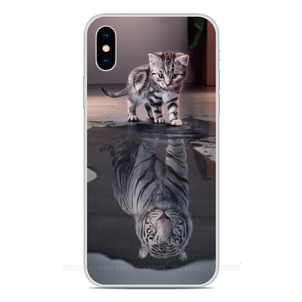 Cute Cat Cover For TCL 505 502 501 50 XE 10 20 Pro 30 SE 40 XL LE 4G Nxtpaper 5G K11 403 306 305 405 406s 408 Phone Case