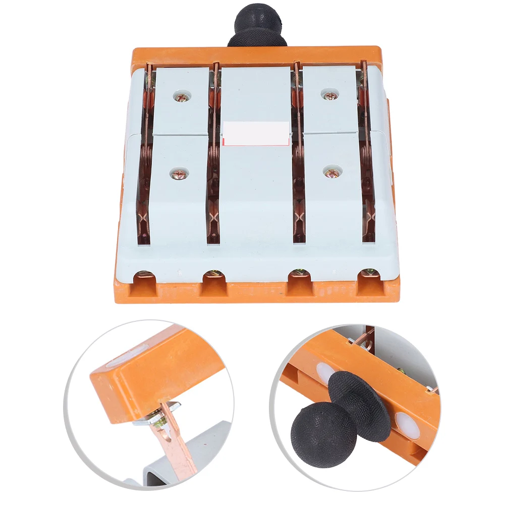 HS11F 100/48 380V 100A Three-Phase Four-Wire Bidirectional Isolation Disconnector with Vertically Mountable Design