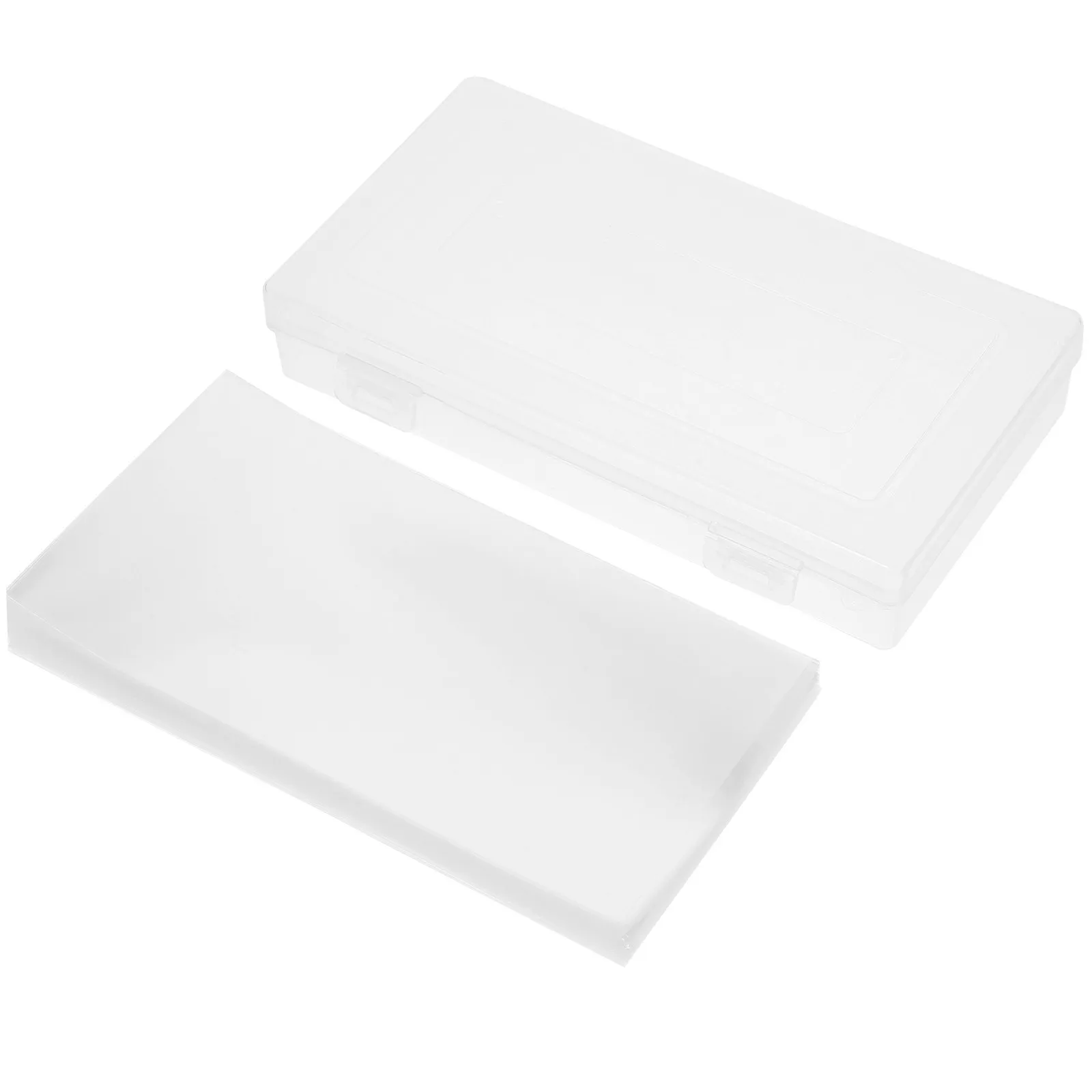 

Набор из 1 прозрачного чехла-органайзера для банкнот с несколькими отделениями, защитный футляр для хранения наличных и валюты