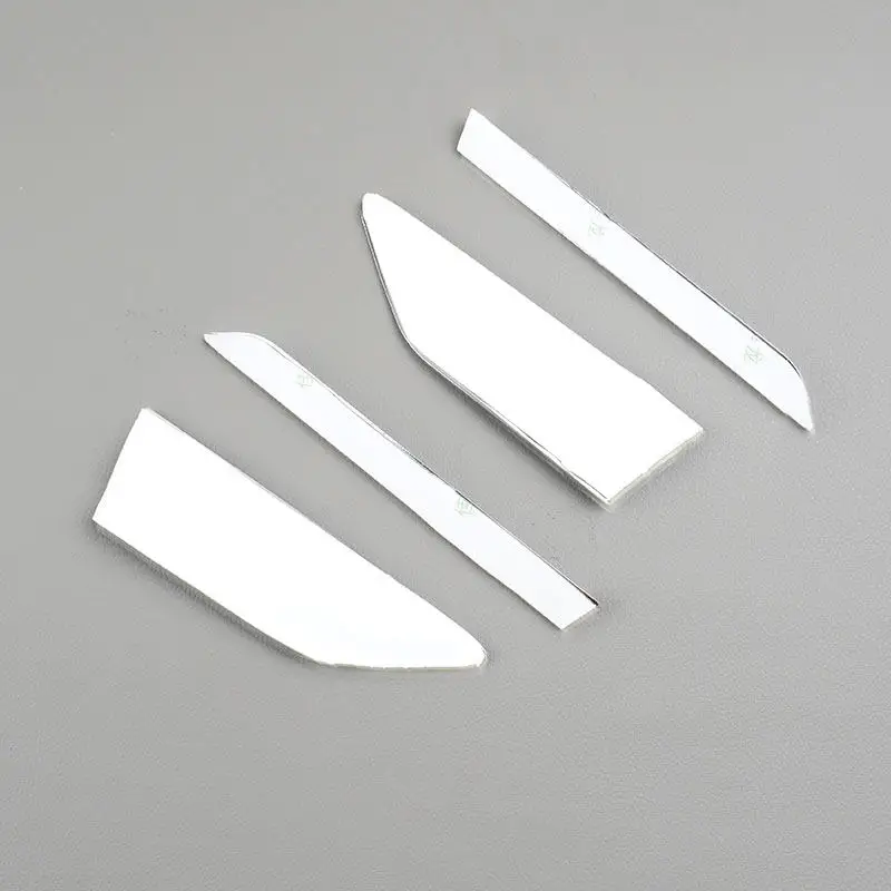 For VW Tiguan MK2 2017 2018 Exterior Side Wing Emblem Badge Sticker Trim Car Accessories ABS Chrome Modification