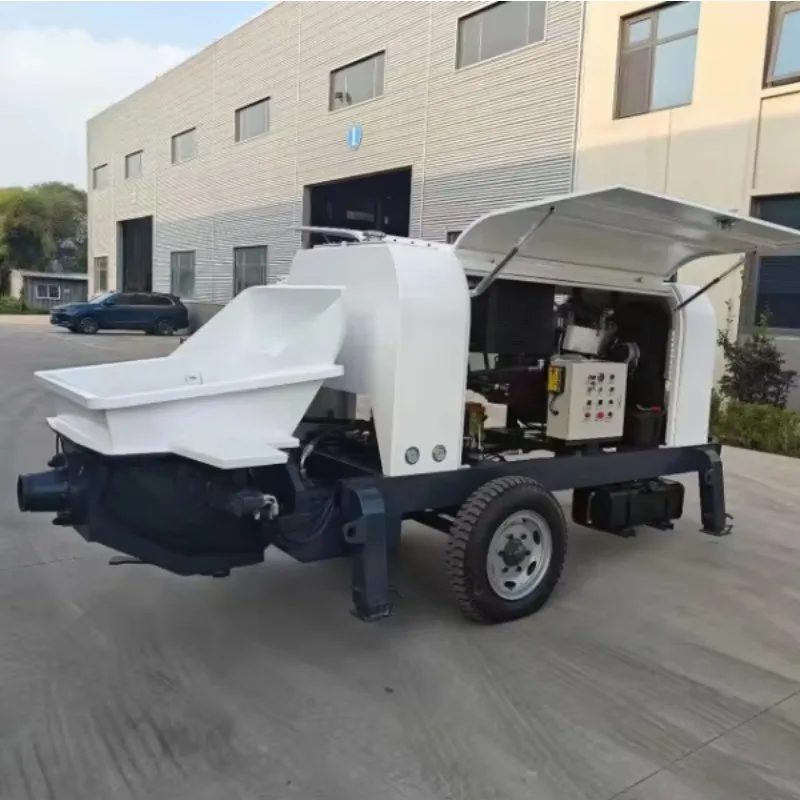 Customized Small-scale Concrete Mixer Pump For Home Use Space-saving Concrete Mixer Pump Concrete Transfer Pump