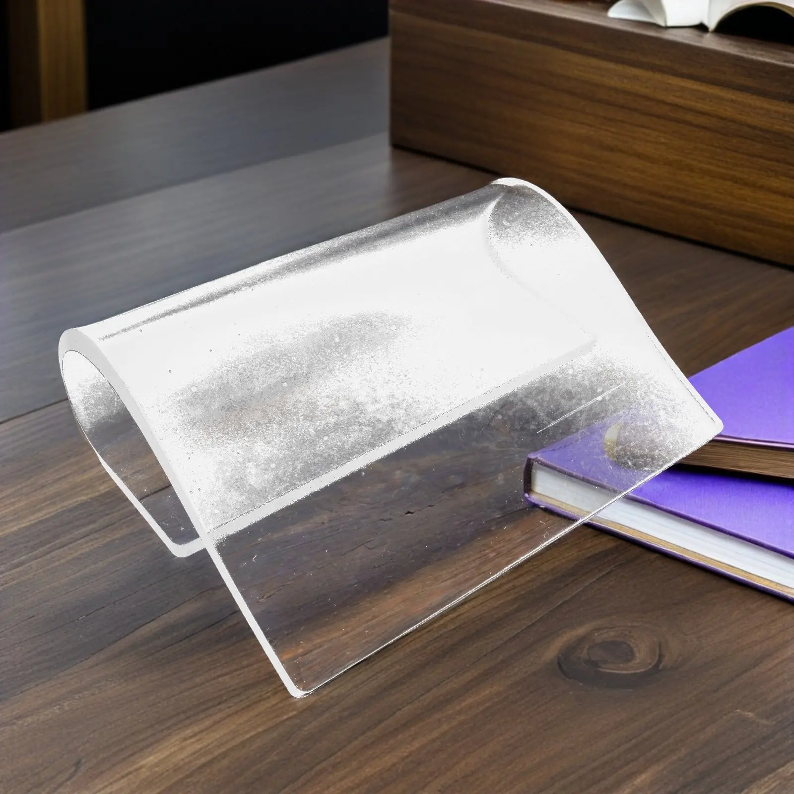 

A3 Transparent Gel Plate for Art Supplies Monoprinting Mixed Media Gel Plate Non Stick Reusable Flexible Surface for Journaling