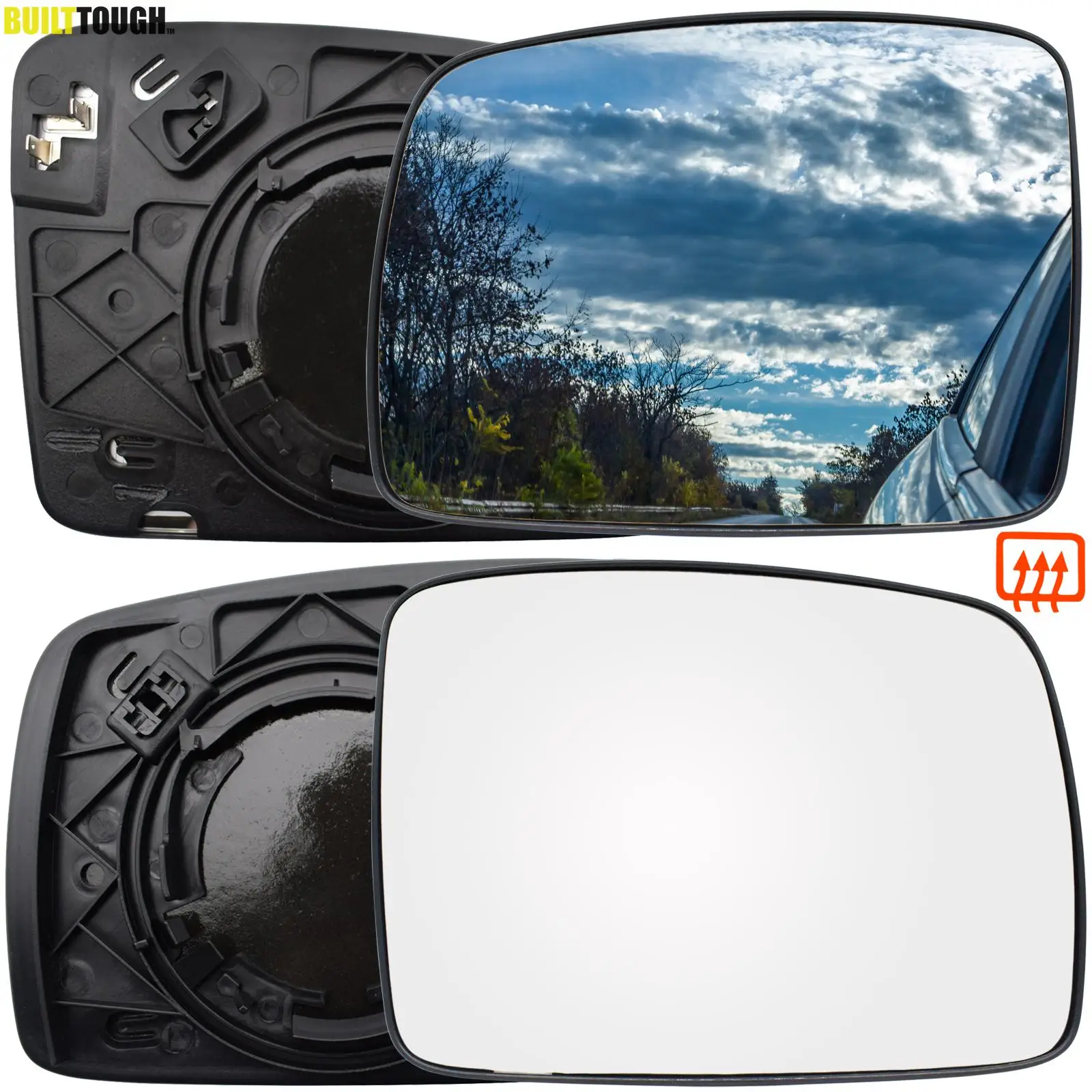 For Land Rover Discovery 3 Freelander 2 Range Rover Sport Left Right Hand Door Side Wing Mirror Glass Heated Rear View LR017070