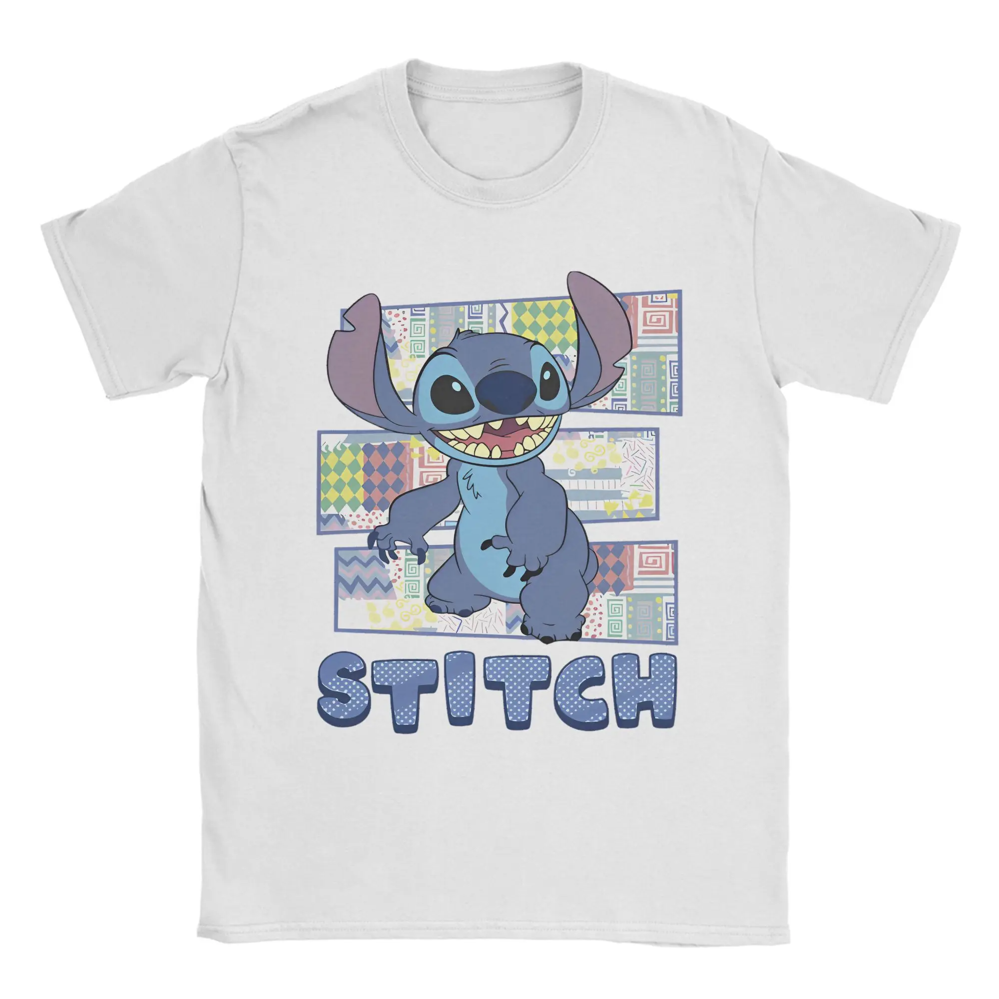 

Мужская футболка Lilo & Stitch Circuit Board, милая повседневная футболка с короткими рукавами и круглым вырезом, хлопковые топы для взрослых