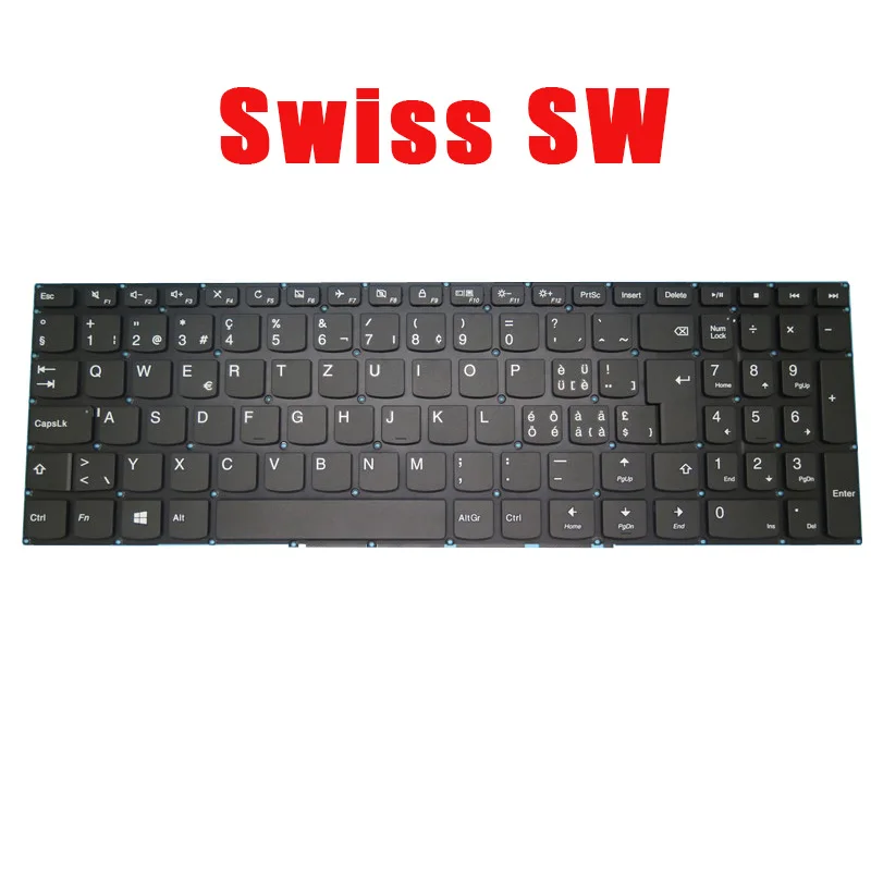 Keyboard For Lenovo For Yoga 510-15IKB 510-15ISK 310S-15IKB Flex 4-1570 4-1580 Canada CA Nordic NE Swiss SW SN20K81986 SN20K8194