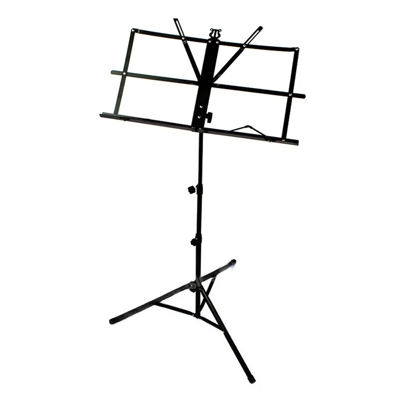 

1 Pcs Folding Portable Sheet Music Tripod Stand Holder with Water-resistant Carrying Bag Black