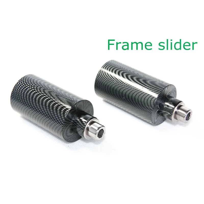 

For 2006-2011 Yamaha FZ1 2007 2008 2009 2010 Motorcycle bike No Cut Frame Slider Crash Protector Black / Carbon