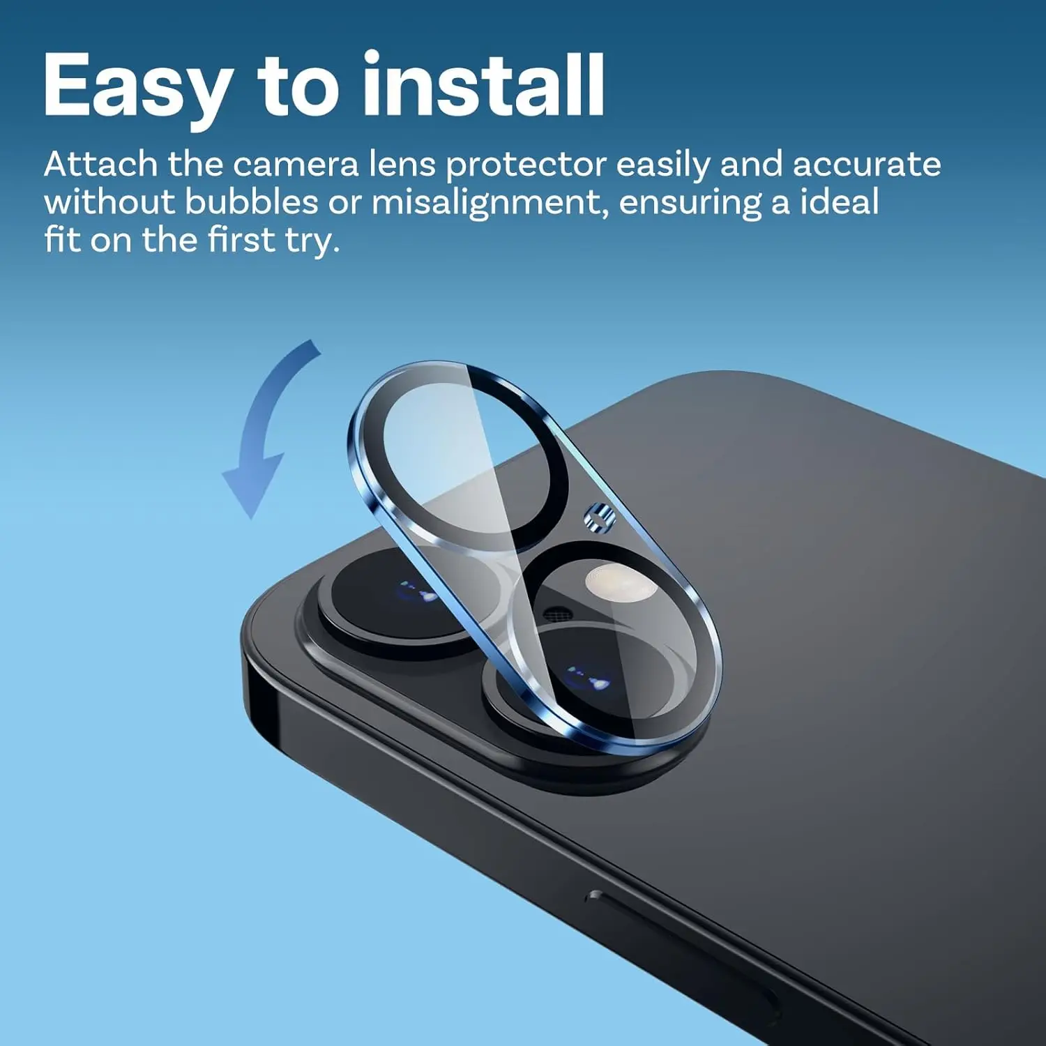 حامي الكاميرا آيفون 17 16 15 14 13 برو ماكس 13Mini 17Air الزجاج المقسى لين واقيات الشاشة فيلم زجاجي آيفون 17 16