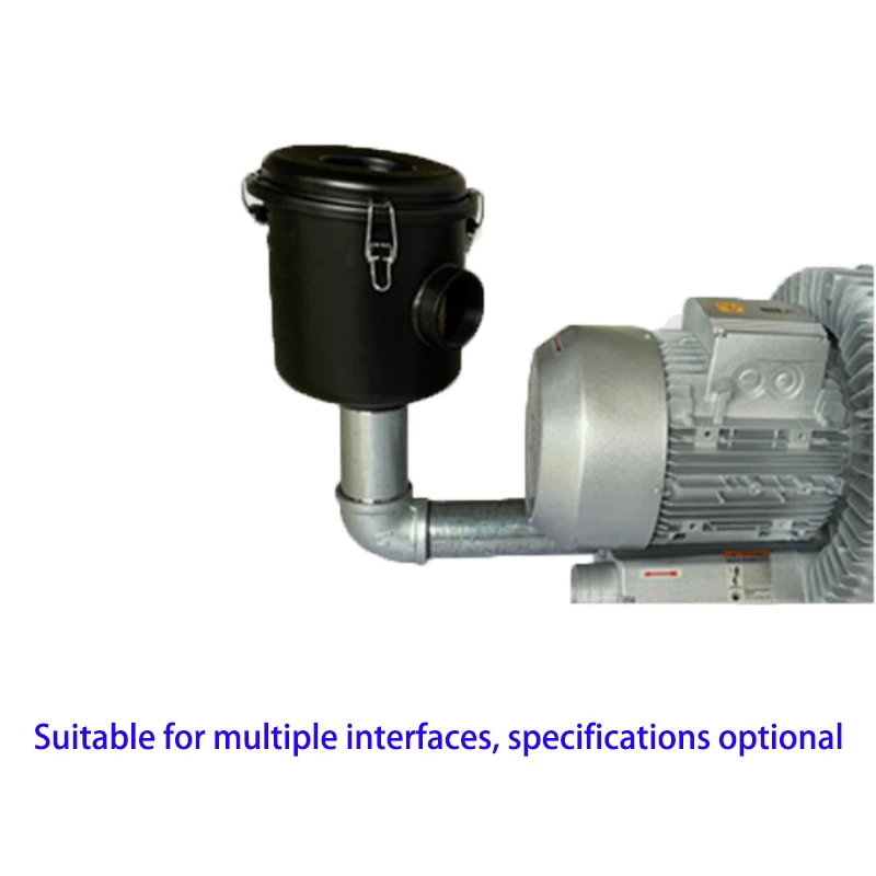 High-Strength Carbon Steel Stainless Steel Mesh Air Intake Filter for Chemical Industry Vacuum Systems 100 Mesh Filtration