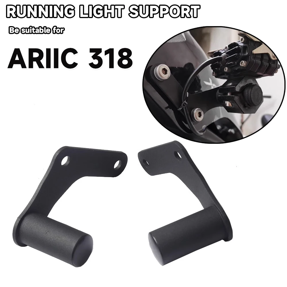 For  ARIIC 318 Chinf318 Chinf 318  Motorcycle Accessories Fog Lamp Auxiliary Light Bracket  Running Light Support