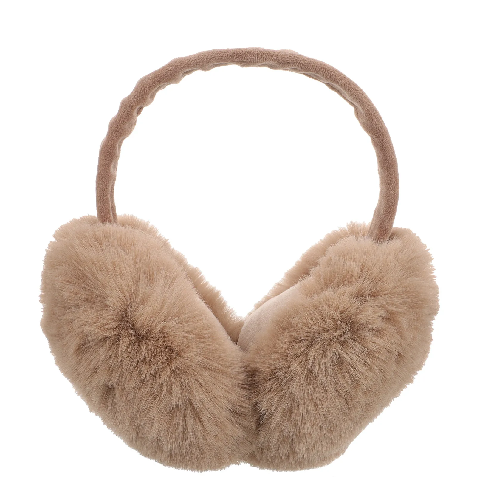 女性用イヤーマフ-暖かいイヤーウォーマー-ソフトファーリースタイル-寒い天候対策-快適なアウトドアファッションアクセサリー-ギフトアイデア