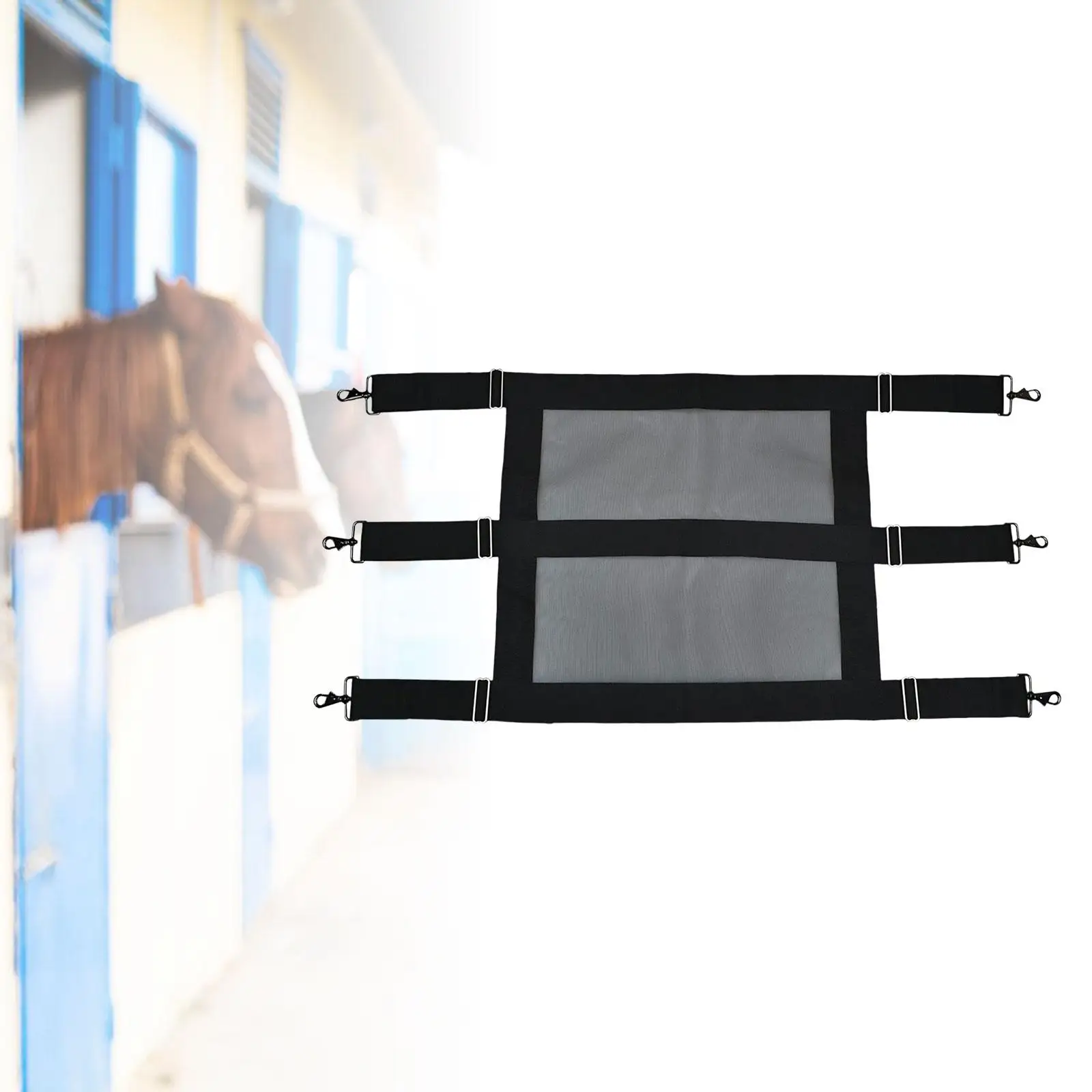 Horse Stall guard for Horses Air Flow with Adjustable Straps Heavy Duty Sturdy