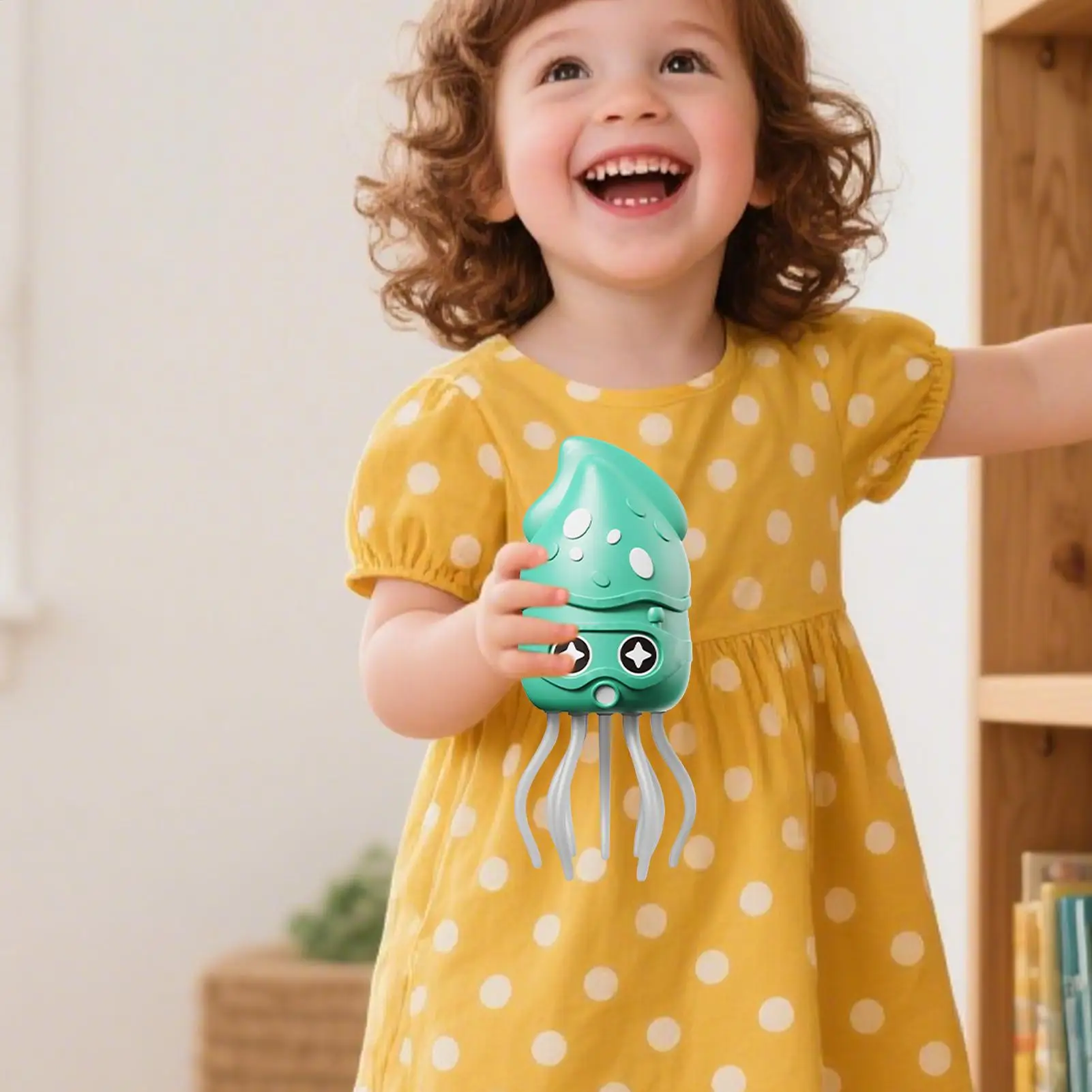 Toy Octopus Dancing Music Squid Wiggling Robot With Lights And Music Learning Activities For Kids 3 Years Boys Birthday