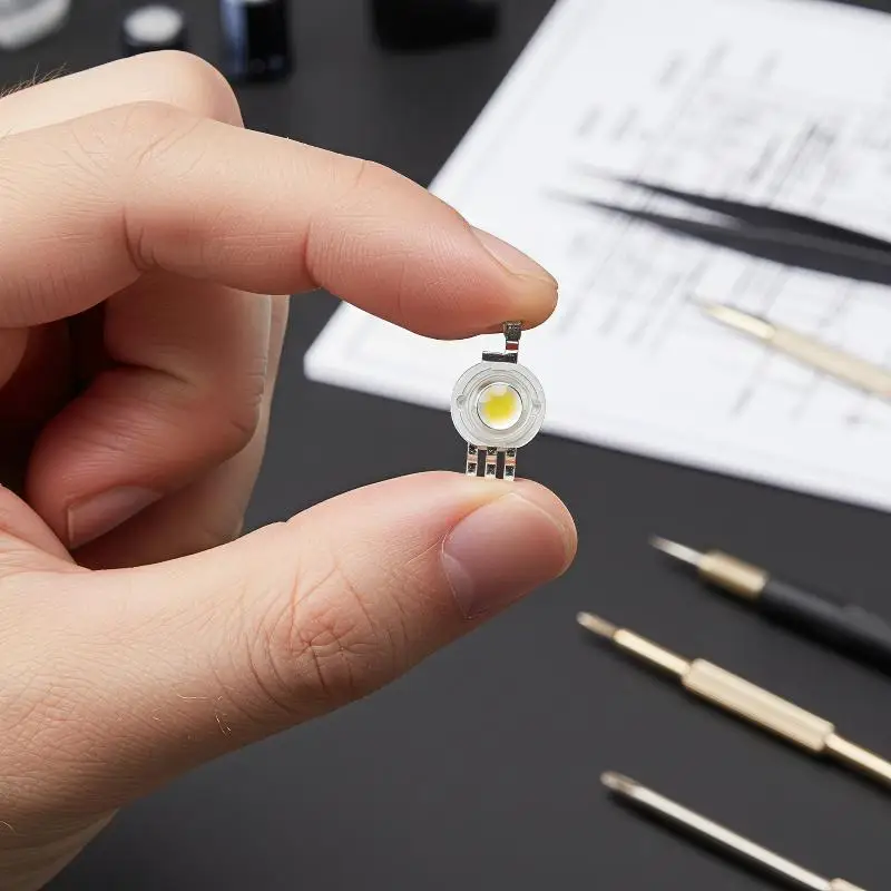 High Power Imitation Lumen LED Lamp Beads 10Pcs 0.5-3W for DIY Indoor String Lighting Assembly