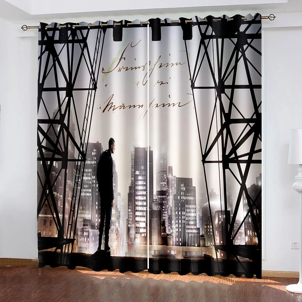 

Luxury Blackout 3D Window Curtains fashion 3d curtains thickened windshield blackout curtains