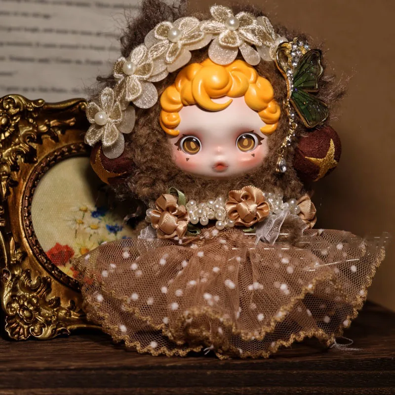 

В наличии 10 см кукольная одежда для Skullpanda V3 You Found Me Series Sneaky каштановое платье, сменный наряд для куклы, аксессуары, подарки