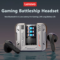 Lenovo LP49 Bluetooth 5.4 Wireless Gaming Earphones Noise Reduction HD Call Earbuds Music Gaming Daul Mode Headphones GM2 Pro