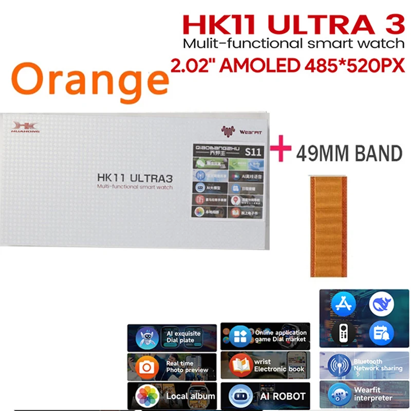 �y�Z�[�����z�V�^�I���W�i���r���v �����Y HK11 �E���g��3 �X�}�[�g�E�H�b�` �����Y GPS Google�}�b�v NFC GPS�g���b�J�[ HD BT�ʘb �h�� �X�}�[�g�E�H�b�` ���f�B�[�X