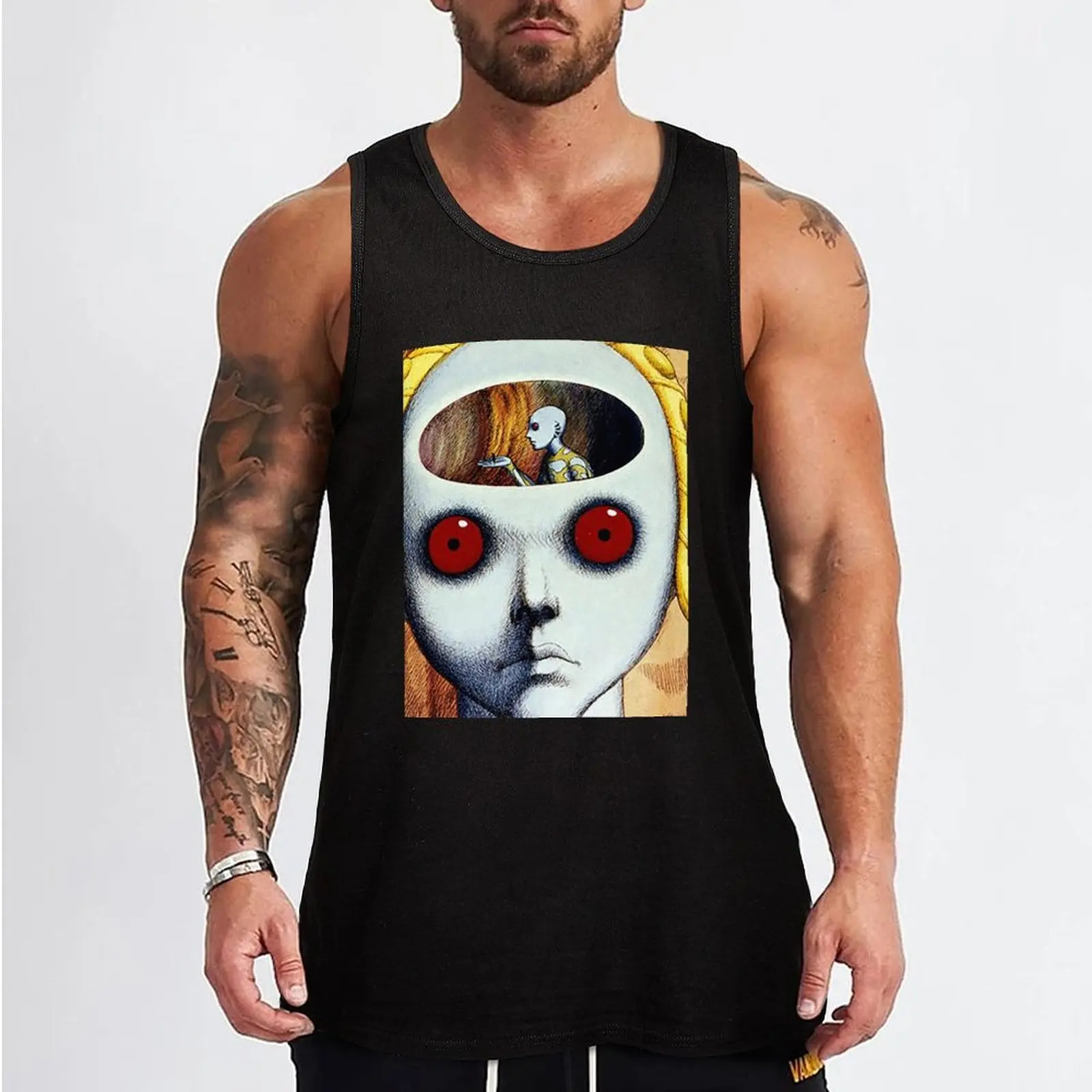 Excellent Fantastic Planet shirt that i call FEED YOUR HEAD Tank Top gym clothes man fitness anime t-shirts