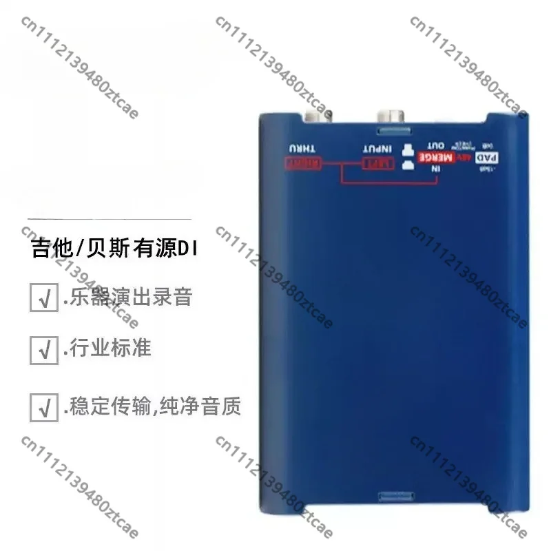 Direct Injection Box For Guitar, Bass, Keyboard Electric Musical Instruments, Professional Live Performance And Recording