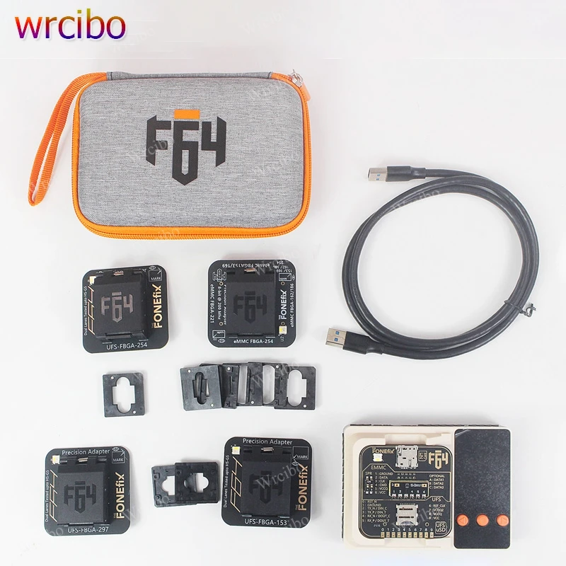 

NEW Flash 64 Ultra UFS eMMC Programmer Kit UFS BGA 153 UFS BGA 254 BGA 297 Jtag Adapter- Support UFS 1.0-4.1/eMMC 4.1-5.1