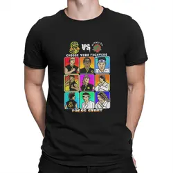Cobra Kai 8 Bit Characters Box Up T Shirt Punk Men Tees Summer Clothing Polyester O-Neck TShirt