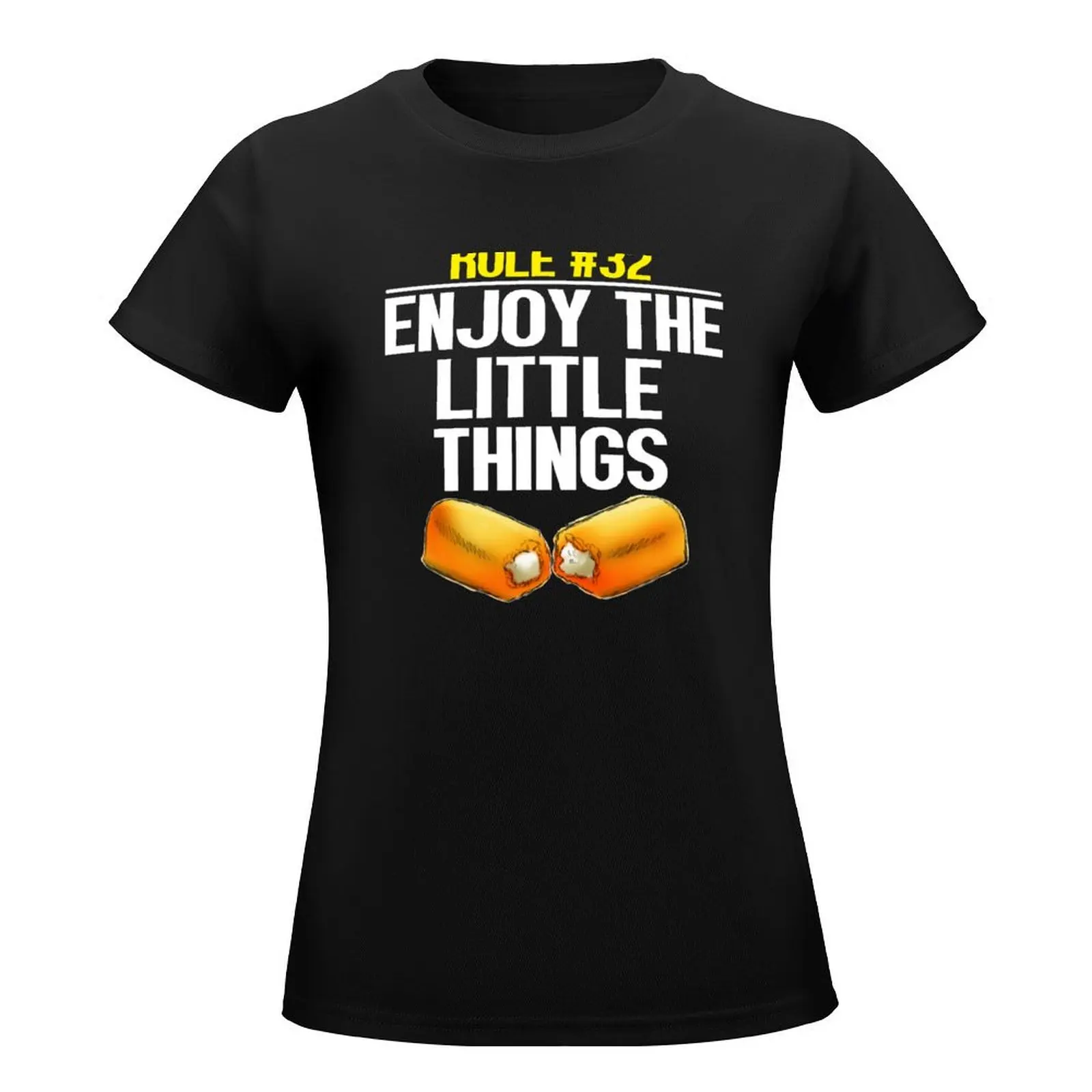 Zombieland - Rule #32 Enjoy The Little Things T-Shirt korean fashion Female clothing cotton t shirts Women