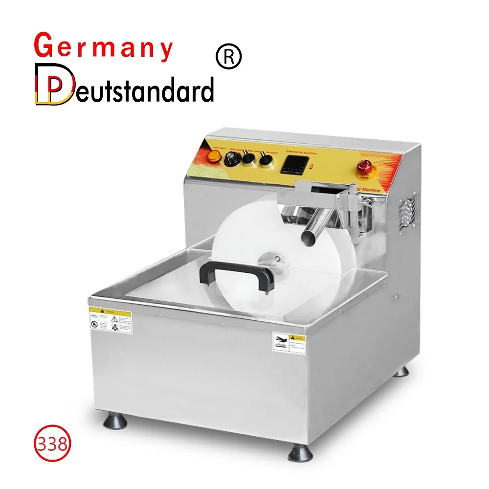 Germany Deutstandard NP-338 23.6L Commercial Automatic Wheel Tempering Machine Chocolate