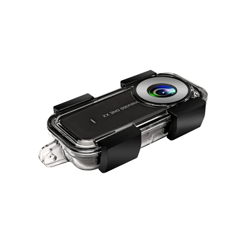 Imagem -03 - Impermeável para Insta360 One x2 Caixa de Proteção Subaquática Mergulho 360 Acessórios para Câmera Panorâmica 40m Case