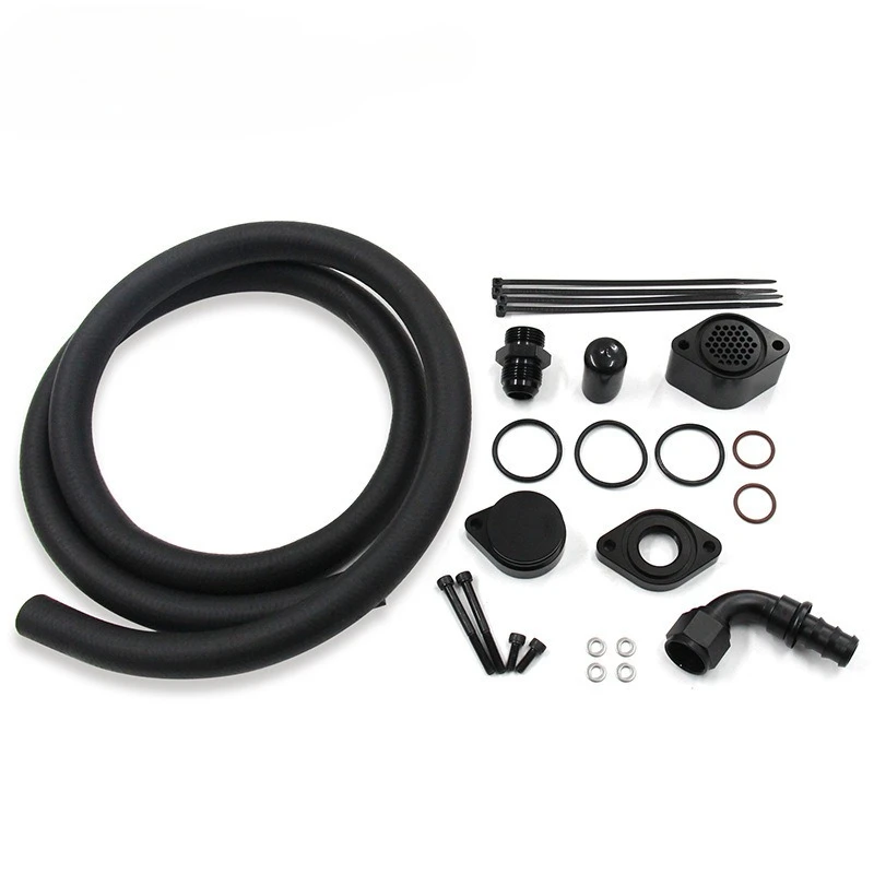 Rewired Engine Ventilation Kit for Ford 6.7L Power Stroke CCV PCV 11-20