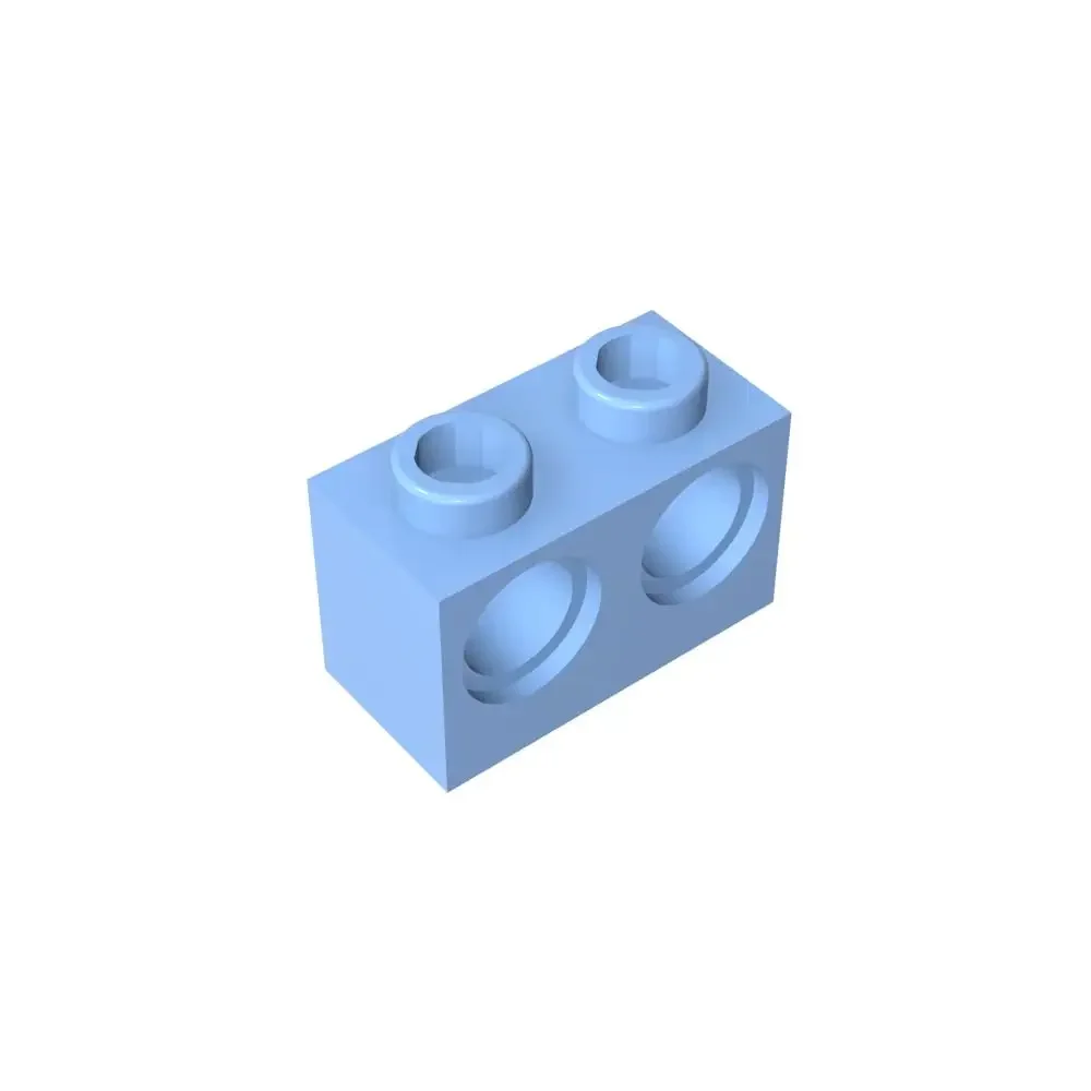 

Gobricks 1 шт. MOC Brick 1 x 2 с 2 отверстиями, совместимый с деталями моделей 32000, строительные блоки, детские развивающие игрушки, головоломки, подарки